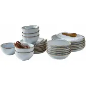 Loberon Servies set van 24 Veena