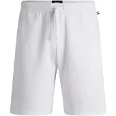 BOSS Heren Pyjamashort van wit gaas (XL), Homewear, Katoen 50535884