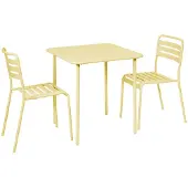 Sweeek - Tuintafel en 2 stoelen - amélia