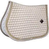 Kentucky Horsewear Horsewear - Zadeldoek glitter band jumping beige