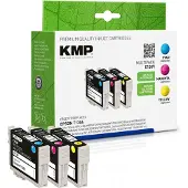 KMP Inktcartridge vervangt Epson T1302, T1303, T1304 Compatibel Combipack Cyaan, Magenta, Geel E130V 1618,4050