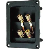 Visaton Dubbele aansluitterminal BT 95/75 1 stuk(s)