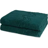 Ross Dames en Heren 2 X douchedoek - Als set Cashmere feeling