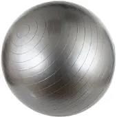 Avento Fitnessbal -Gymbal - Ø 75 cm - Zilver