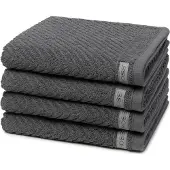 Ross Dames en Heren 4 X handdoek - in set Smart