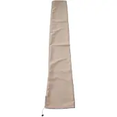MCW Beschermhoes voor parasol tot 3 m, afdekhoes met trekkoord ~ crème