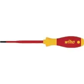 Wiha Schroevendraaier | maat T 10 | klinglengte 100 mm VDE geïsoleerd | slim fix | 1 stuk - 36536 36536