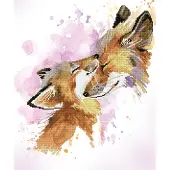 Diamond Dotz Fox Bliss - Diamond Painting - 8.974 Dotz - 50x42 cm