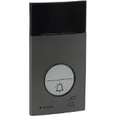 Legrand 343081 - Drukknop paneel, zilver