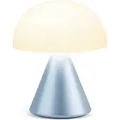 Lexon Mina, Lichtblauw, ABS (acrylonitril-butadieen-styreen), Aluminium, Slaapkamer, Kinderkamer, Hal, Bureau, Kantoor, 1 lamp, LED, Warm wit