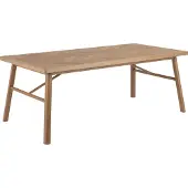 Fonq Tekla Eettafel Visgraat - 200 x 100 cm - Oak