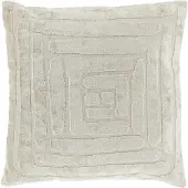 Unique living sierkussen vespa dove white -45x45cm