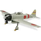 Tamiya Modellen Mitsubishi A6M2b Zero Fighter Model 21 (Zeke) Kit