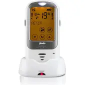 Alecto Babyfoonuitbreiding - DBX68BU - Extra babyunit Babyfoon DBX-68 en DBX68GS - Wit