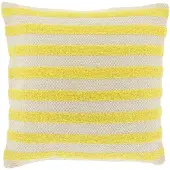 Unique living sierkussen stella lemon yellow -45x45cm