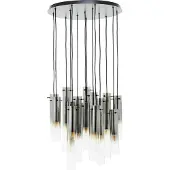 Brilliant 14-lichts hanglamp Glasini Ø 52cm