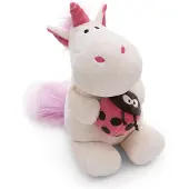 Nici Unicorn Theodor With Ladybird Teddy 35 Cm Roze Kinderen