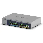 Netgear MS108TUP - Netwerkswitch - Smart Managed - 2.5 Gbps - PoE - 8 poorten