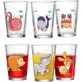 Ritzenhoff & Breker Kindergläser Meeres- und Waldtiere 205 ml Set van 6