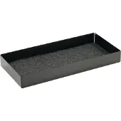 Durable Duurzame EFFECT-lade voor EFFECT-monitorstandaard, belastbaar tot 5 kg, met inzetstuk van 60 % PET-vilt, B 468 x D 221 x H 53 mm, zwart