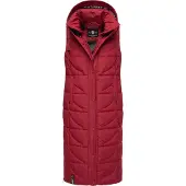 NAVAHOO Bodywarmer 'Brezelchen' wijnrood
