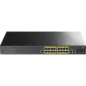 Cudy GS2018PS2 Managed L2 Gigabit Ethernet (10/100/1000) Power over Ethernet (PoE) 1U Zwart