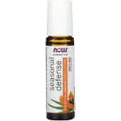 Now , Essentiële oliën, Seizoensverdedigingsroll-on, 1/3 fl oz (10 ml)