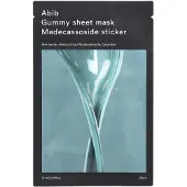 Abib Gummy Sheet Mask Madecassoside Sticker – Hydraterend gezichtsmasker 1 St