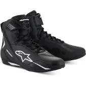 Alpinestars Faster-4 Zwart Wit Motorschoenen Maat 40