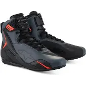Alpinestars Faster 4 Laarzen Zwart/Grijs/Rood 10 Mannen