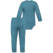 Normani Rompertje/body blauw / gemengde kleuren