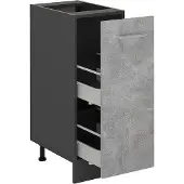 Vicco Apotheekkast R-Line Beton 30 cm zonder werkblad, Model 53870