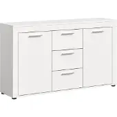 Xonox Jam dressoir 2 deuren, 3 lades wit.