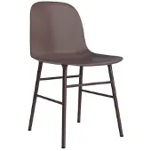 Normann Copenhagen Stoel Form Chair Steel Brown
