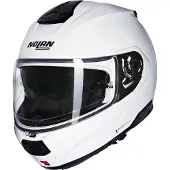 Nolan N100-6 Classico Systeemhelm Wit/Metallic M unisex