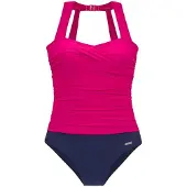 LASCANA Shaping-badpak navy / neonroze