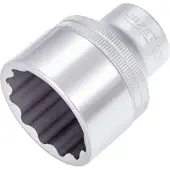 Hazet Dopsleutel 900Z-34 · 1/2 inch (12,5 mm) vierkant hol · Buitentwaalfkant tractieprofiel · SW 34 mm