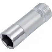 Hazet Dopsleutel 880LG-13 · 3/8 inch (10 mm) vierkant hol · Buiten-zeskant-tractieprofiel · SW 13 mm