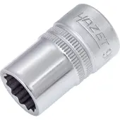 Hazet Dopsleutel 900Z-14 · 1/2 inch (12,5 mm) vierkant hol · Buitentwaalfkant tractieprofiel · SW 14 mm