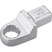 Hazet Insteekringsleutel 6630D-16 · 14 x 18 mm insteekvierkant massief · Buitentwaalfkant tractieprofiel · SW 16 mm