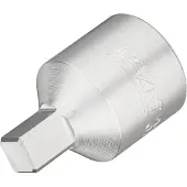 Hazet Carter-dopsleutelbit 3702 · 1/2 inch (12,5 mm) vierkant hol · Binnen-vierkant-profiel · SW 8 mm