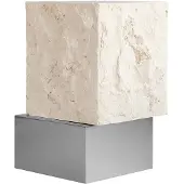 101 Copenhagen Temple Koffietafel Chrome | Limestone | Tall