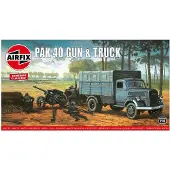 Airfix 1/76 PAK 40 GUN & TRUCK