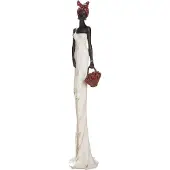 Gilde Africafiguur Afrikaanse Tortuga Hoogte 82 cm, woonkamer (1 stuk)