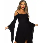 Leg avenue Cotton bell sleeved dress
