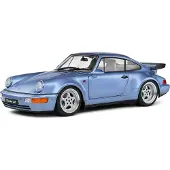 Solido Porsche 911 (964) Turbo 1990 blau 1:18 Auto