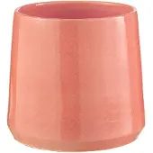 J-Line Bloempot rond keramiek roze medium