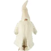 J-Line Kabouter gewatteerde jas textiel creme/bruin large