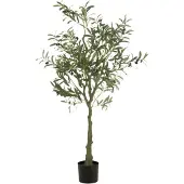 J-Line Olijfboom pot kunstmatig groen small