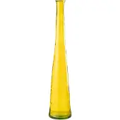 J-Line Vaas viooltje glas geel medium